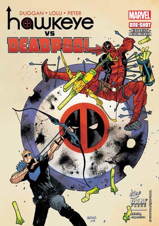 Deadpool vs.hawkeye - marvel comics