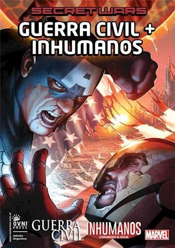Guerra secreta 3 civil war + inhumanos - marvel comics