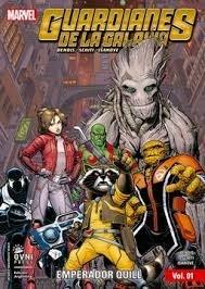 Guardianes de la galaxia 1 emperador quill - marvel comics