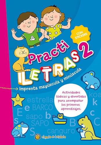 Practi letras 2 - imprenta mayúscula/minúscula - pegatinas