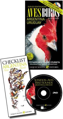 Aves de argentina y uruguay. Bilingue + dvd