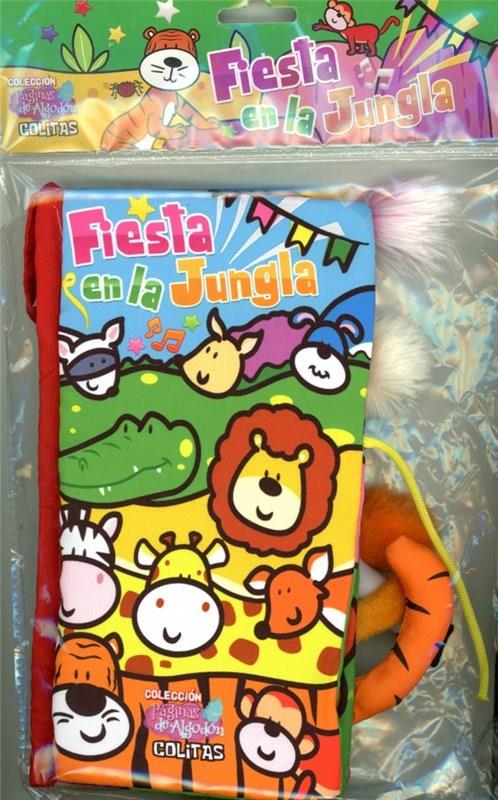 Fiesta en la jungla - paginas de algodon