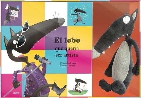 Lobo que quería ser artista, el - cofre